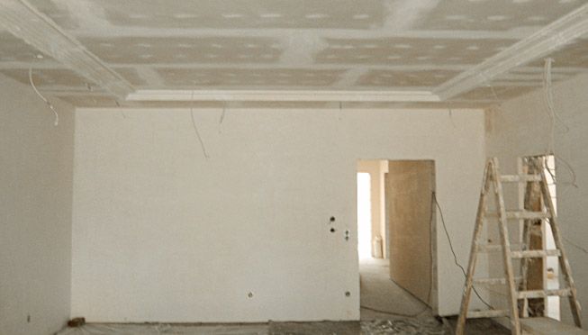 Trockenbaudecke Hauptansicht